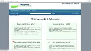 HOW TO BACKLINK ON pr3plus.com BY SAVESFUN.COM