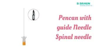 HOw to use Pancan Spinal Needles | BBraun