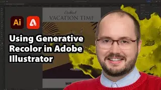Using Generative Recolor in Adobe Illustrator