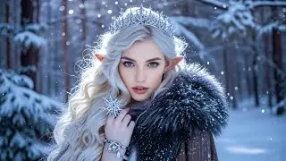 The Ice Queen&rsquo;s Watch ❄️Frozen Elven Forest | Celtic & Medieval Fantasy Music