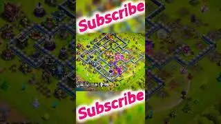 My Clash Of Clans Base Th13 Attack Strategy #shorts #short #shortsfeed