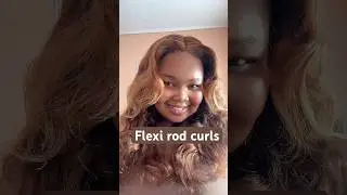Flexi rods take down on a human hair wig # #wigs #hairstyle #lacefrontal #bighairdontcare #curls