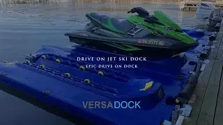 Drive on Jet Ski Dock - VersaDock Epic Drive on Dock | Berthon Group