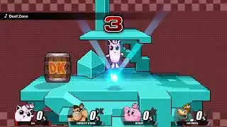 Unlocking 3 Stages Completed with Jigglypuff in SSF2 Beta Walkthrough/Gameplay (No Speedrun)