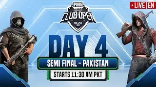 [EN] PMCO Pakistan Semi - Finals Day 4 | Fall Split | PUBG MOBILE CLUB OPEN 2020