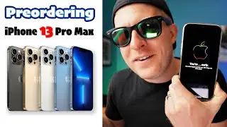 Pre-ordering iPhone 13 Pro Max 512 GB for launch-day shipping!