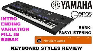 YAMAHA GENOS STYLE - EASYLISTENING - 70sChartBallad