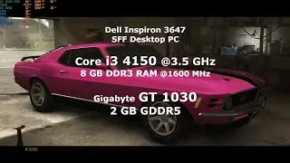 GRID 2 on i3 4150, GT 1030, 8GB RAM, 1080p 60fps Benchmarks and Gameplay