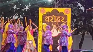 Kolhi and Garba dance on dholida Dhol re vagad#youtube