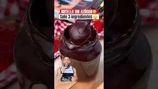 NUTELLA sin az&uacute;car y con solo tres ingredientes
