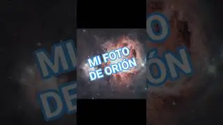 Mi foto de la nebulosa de Ori&oacute;n. #astrofotografia #nasa #orion #nebulosas #telescopio