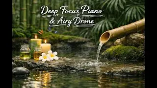 Minimal Piano & Soft Drone for Deep Focus | Calm Music for Concentration
