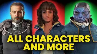 (With Clips) Every Character, Organization, Planet, and Creature in Star Wars: Outlaws