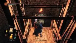DARK SOULS&trade; III - High Wall of Lothric, opening elevator shortcut to first bonfire