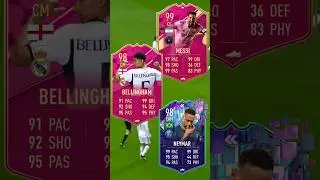 FUTTIES Team 2 #futties #fut #fifa #fifa23 #football #messi #neymar #bellingham #predictions #shorts