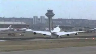 Lufthansa (DLH) A380-841 D-AIMC Landing Madrid-Barajas (MAD/LEMD)