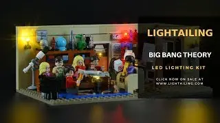 LEGO Ideas Big Bang Theory LED 21302 Light Kit -Lightailing