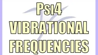 Psi4 Vibrational Frequencies