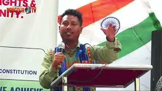 David Murasing Speech in Jantar Mantar | Nang khe Netaji tei Bhagat Singh hai ungnai |