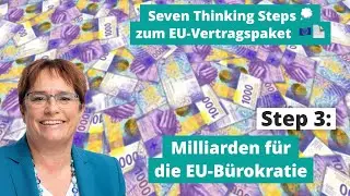 Seven Thinking Steps zum EU-Vertragspaket – Step 3: Milliarden für die EU-Bürokratie