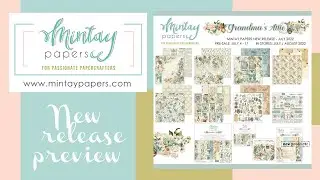 Mintay Papers | Grandma&rsquo;s Attic Collection Unboxing