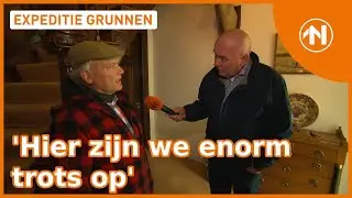 Een historische boerderij in (op) Hekkum