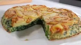 Tortilla mit Spinat | Live & Lecker