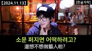 류위닝 라방 [2024.11.13] Part 3：팬들 흉내 내는 닝거! 너희는 내 자랑이야!