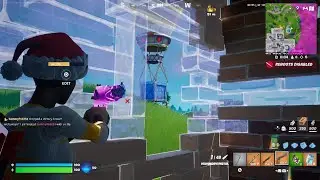 A little brother playing reload.