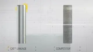 Cat&reg; Linkage Pins: Up to 9X the Chrome Thickness