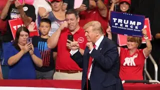 Trump campaign speech highlights economy