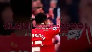 Liverpool Legends Their Most Insane Goals #shorts #football