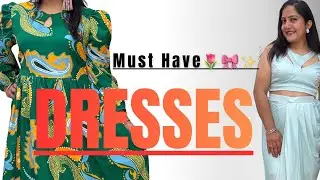“Affordable Dress Haul 👗✨Try-On + Honest Review | Perfect for Parties, Weddings & Daily wear”