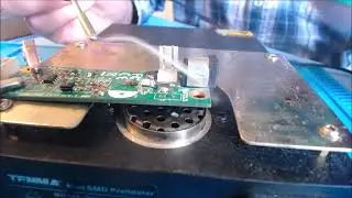 Weller Fume Guard test with camera in the filter