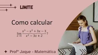 Aula 8 - INDETERMINAÇÃO DO TIPO 0 SOBRE 0 - Limite de uma divisão de dois polinômios