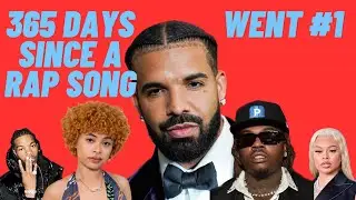 Music History: 365 Days, 0 Rap Hits at No. 1 #billboardhot100 #drake #rap #hiphopnews #hiphopmusic