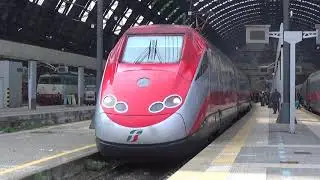 Trenitalia ETR 500 Frecciarossa no. 503 departing Milano Centrale