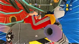 EGGMAN Thunder Deck 9 Laps Expert (Request) Sonic & Sega All-Stars Racing