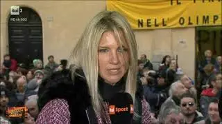 la moglie di scarponi ringrazia l'astana