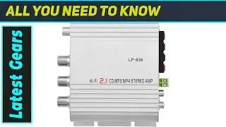 Best Mini HiFi 2.1 Stereo Amplifier? Digital Amp Test!