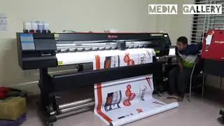 Pvc Banner Printing with MyColor Eco-solvent printing machine