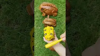 wooden frog instruments #asmr
