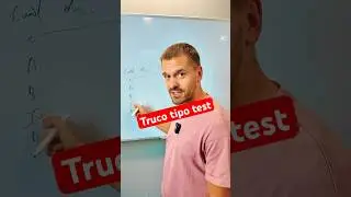 Truco para el examen de tu oposici&oacute;n