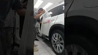 #Car paint protection film work