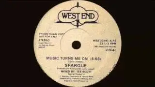 Sparque - Music Turns Me On (West End Records 1982)