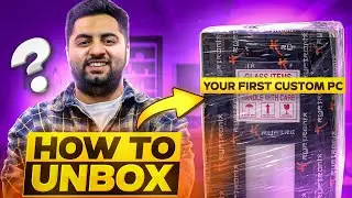 How to Unbox your Custom Gaming PC Build Ft.@kryptronixgaming
