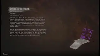 Horizon Forbidden West - Text Datapoint - World #54 Natural Voice Scandal