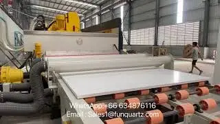 Engineered quartz slab supplier in Thailand #quartzslabs #quartzsurface #prefabrication #bookmatch