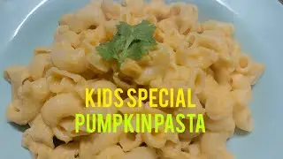 How to make pasta | Kids Special Pumpkin Pasta in Tamil | Creamy Pasta | பம்ப்கின் பாஸ்டா ரெசிபி 🍝🎃