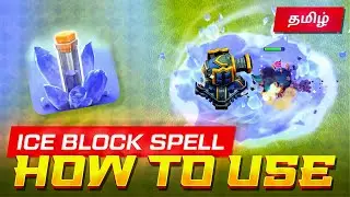Best Ways to Use New Ice Block Spell 🔥| How to Use Ice Block Spell 🤩| Fully Explained in தமிழ் ✅.